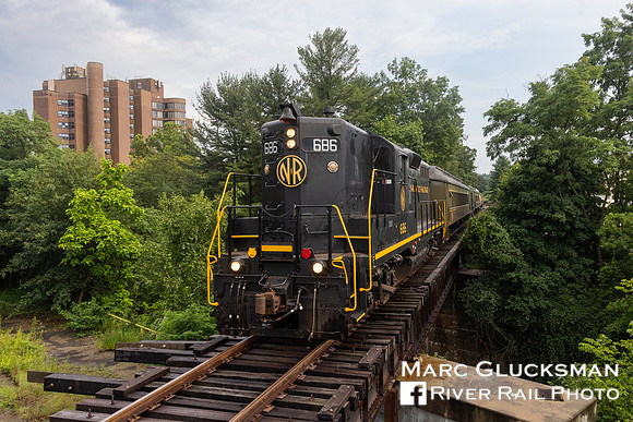 Naugatuck Railroad RMNE, NAUG 686, Torrington, Connecticut