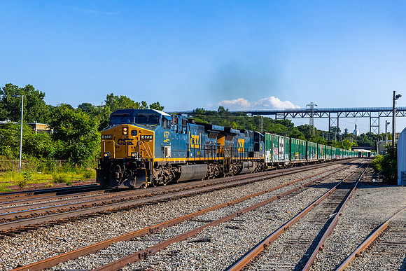 CSX M702 CSXT 474 477, Oscawana Island, Croton-On-Hudson, New York