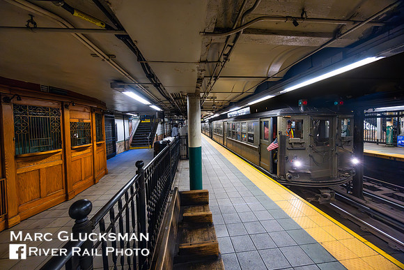 MTA NYCT Subway/NYTM, Lo-V 5443, Wall Street Station, New York, NY