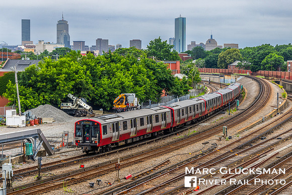 MBTA Red Line 01908, Columbia Road, JFK/UMass, Boston, Massachusetts