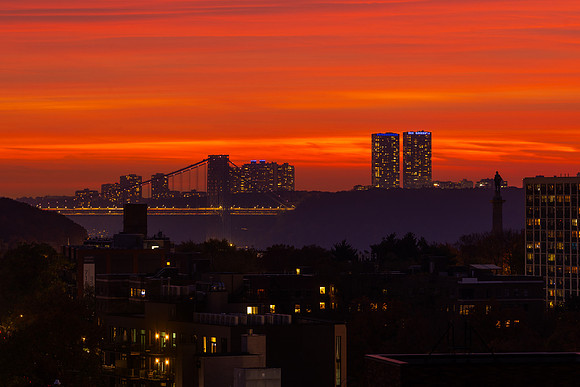 Sunset, New York City