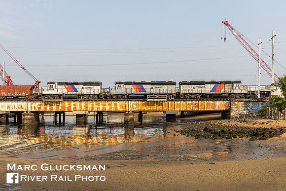NJT Rail Train, NJTR 4112, Perth Amboy, New Jersey