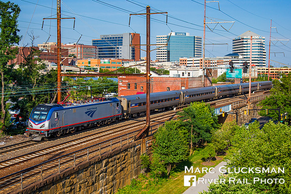 SEPTA 1297, AMTK 610, MARC 7754, Wilmington, Delaware