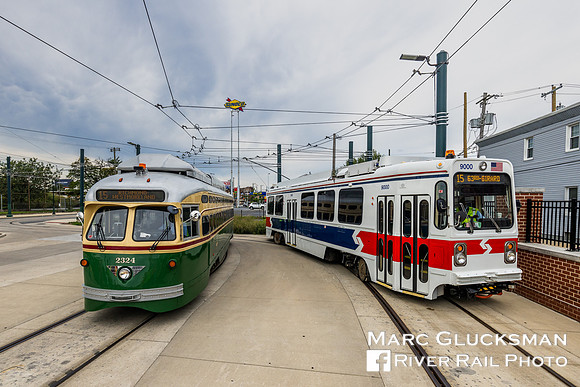SEPTA 9000 FOPT Charter, Philadelphia, Pennsylvania