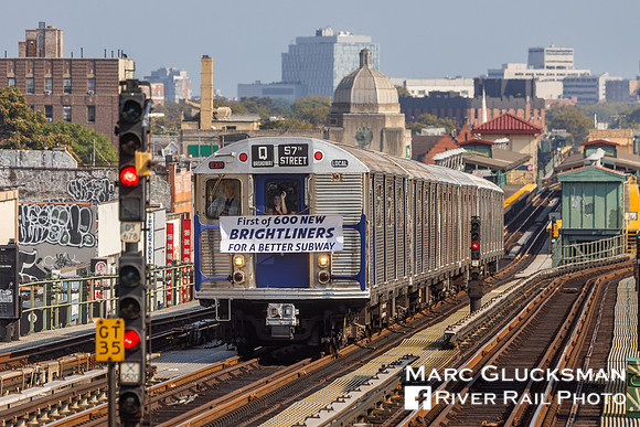 MTA NYCT Subway/NYTM R-32 3360, 20 Avenue, Brooklyn, New York