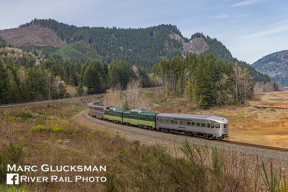Webb Rail at Lookout Point Lake, Lowell, Oregon