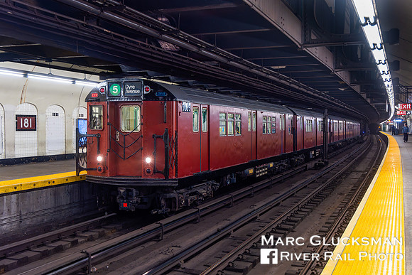 New York Transit Museum Redbirds, NYCT 9069, 181 Street, New York, New York