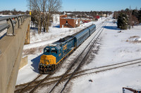 CSX Geometry Train, Crestline, Ohio