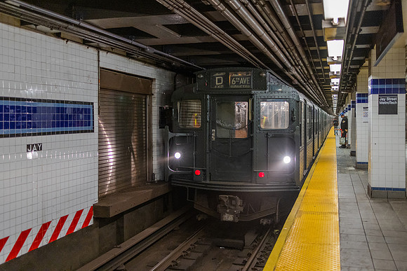 NYCT 381, Jay Street Station, Brooklyn, New York