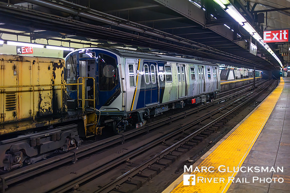 MTA NYCT Subway R-211A Single Car Delivery, NYCT D72, 181 Street, New York, New York