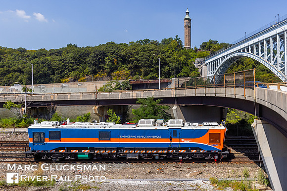 MTA Metro-North Railroad, Engineering Inspection Vehicle IC 2020, High Bridge, Bronx, New York