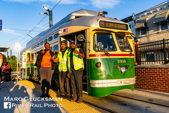 First Run Of Run On Route 15 (2024), 63-Girard, SEPTA 2326, Philadelphia, Pennsylvania