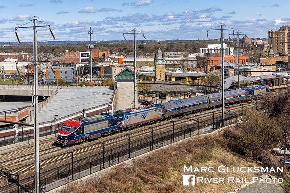 Amtrak 873, AMTK 9751 623 85999 9750, Elizabeth, New Jersey