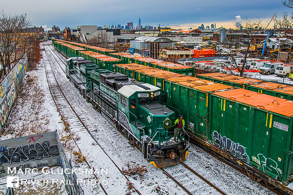 New York & Atlantic Railway, Maspeth, New York