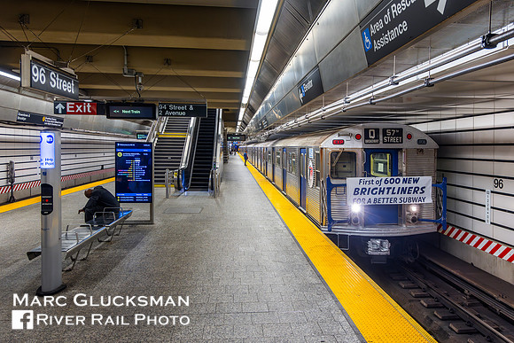 MTA NYCT Subway/NYTM R-32 3360, 96 Street-2 Avenue, New York, New York