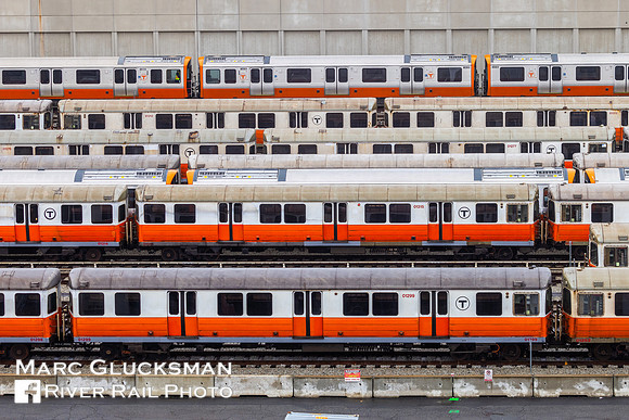MBTA Orange Line, Wellington Yard, Medford, MA
