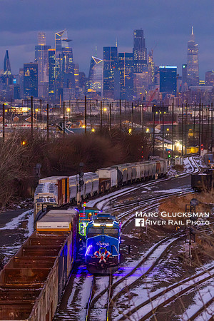 Conrail Shared Assets, Annual Holiday Train, Newark, NJ