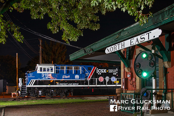 CSX 3194, Spirit Of Our Law Enforcement, Lake Shore Railway Museum, North East, Pennsylvania
