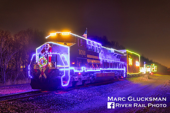 Conrail Annual Holiday Train 2023, Port Reading, New Jersey