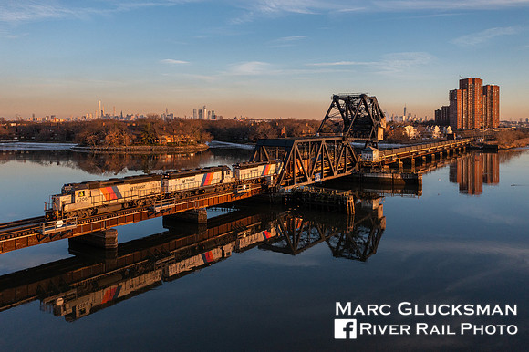 NJTR 4206 4211 4105, "Rail Train", Secaucus, New Jersey
