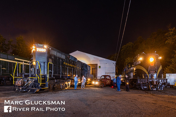 PRR 4877 and 7000, URHS, Boonton, New Jersey