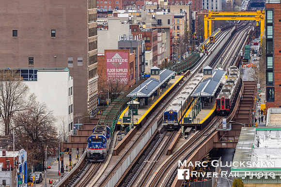 MTA Metro-North Railroad, MNR Rail Train, Harlem-125 Street, New York, New York