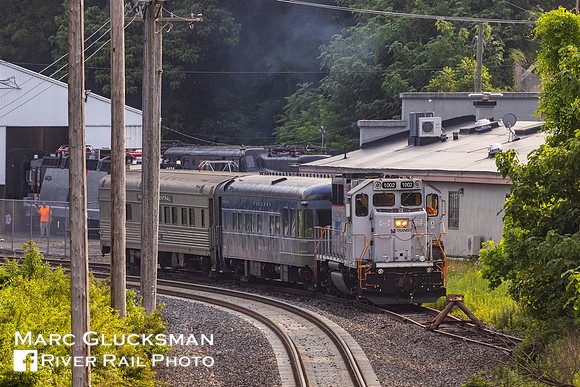 NJT YD-43 NJTR 1002, URHS Private Varnish, Boonton, New Jersey