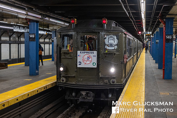 MTA NYCT Subway/New York Transit Museum 2022 Yankees Opening Day