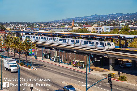 BART Coliseum, BART 1258, Oakland, California