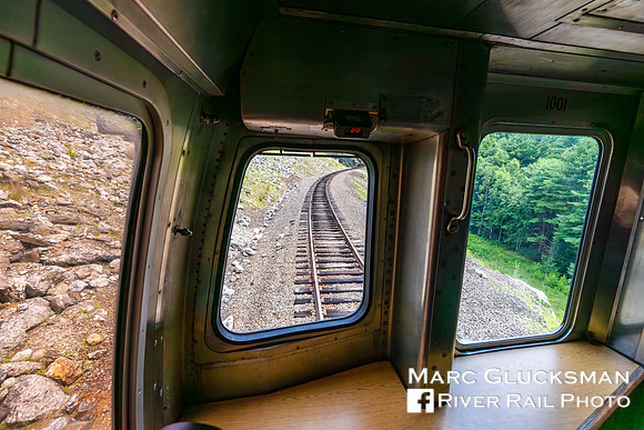 Naugatuck Railroad RMNE, SPV Interior, Thomaston, Connecticut