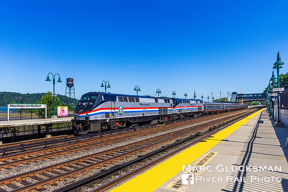 Amtrak 260, AMTK 702 -706, Hastings-On-Hudson, New York