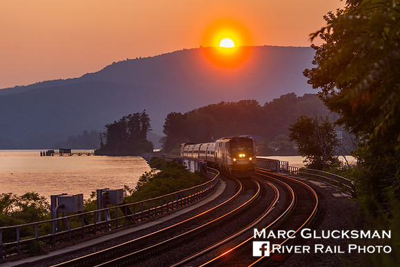 Amtrak 1246, AMTK 714, Peekskill, New York
