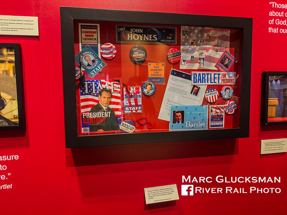 Paley Center West Wing Exhibit