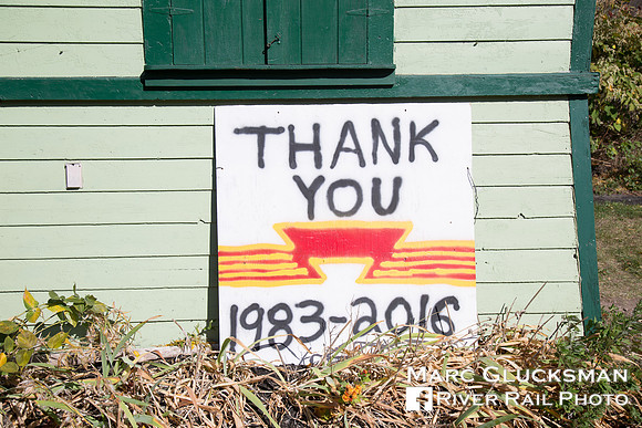 CMRR Thank You Sign, Mt. Tremper, New York