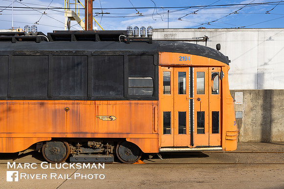 SEPTA SPAX 2194, Elmwood Carhouse Philadelphia, Pennsylvania