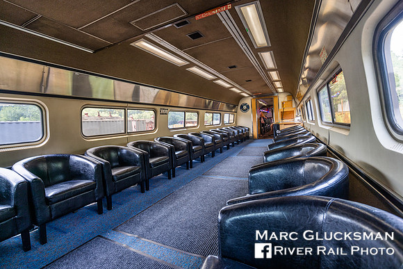 Naugatuck Railroad RMNE, SPV Interior, Thomaston, Connecticut