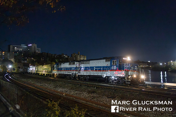 URHS NYC Cars on Metro-North Railroad, Marble Hill, New York, New York