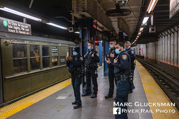 MTA NYCT Subway/New York Transit Museum 2022 Yankees Opening Day