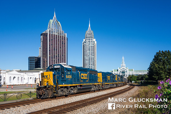 RIVER RAIL PHOTO | Freight Trains - Class Is | CSX M724-21, CSXT 6409 ...
