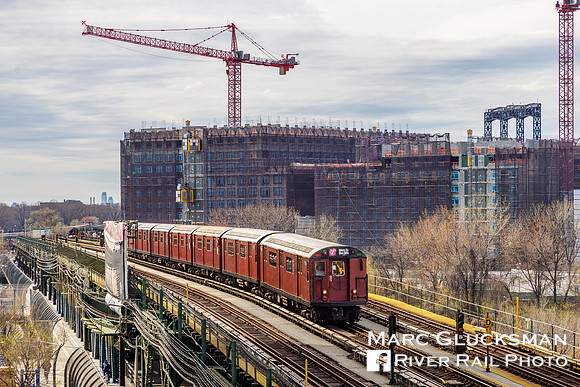 MTA NYCT Subway/NYTM, Baseball Nostalgia Special, R-36, Flushing, New York