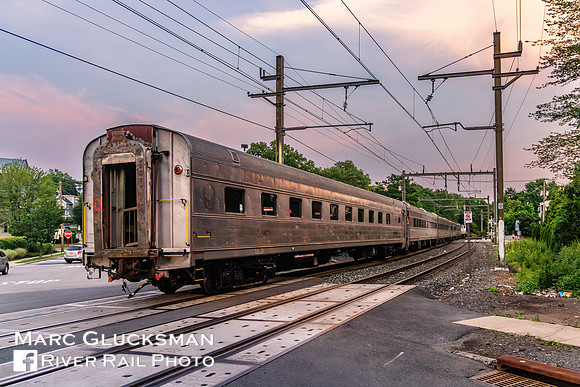 NJT YD-43 NJTR 1002, URHS Private Varnish, Montclair, New Jersey