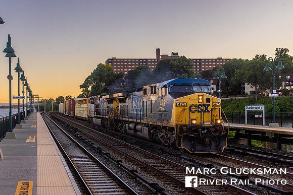 CSX M701, CSXT 475 476, Scarborough, New York