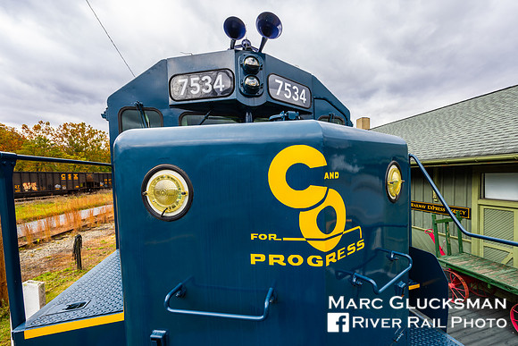C&O 7534, Clifton Forge, Virginia