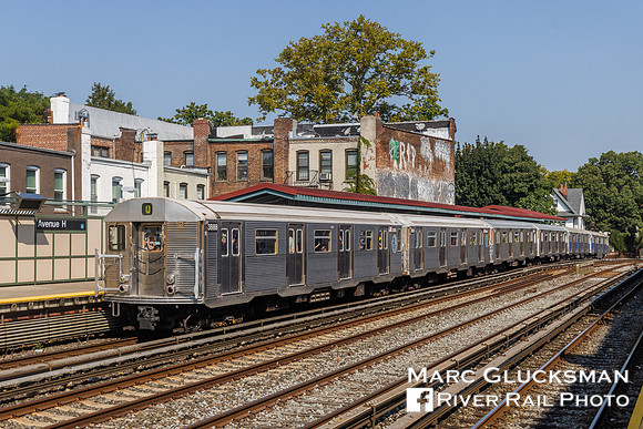MTA NYCT Subway/NYTM R-32 3888, Avenue H, Brooklyn, New York