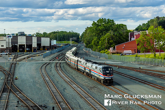 Amtrak 49 AMTK 702 717, Albany-Rensselaer, New York
