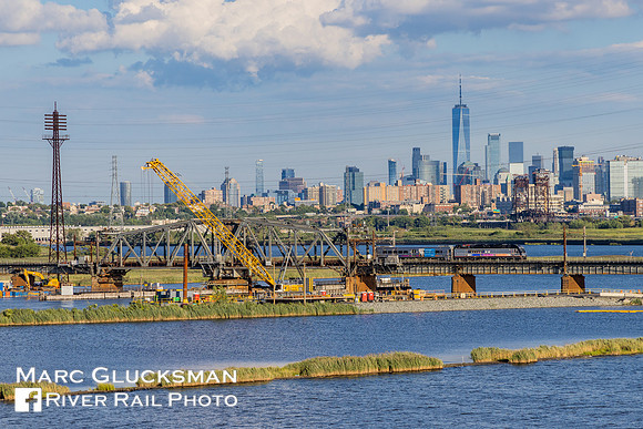 NJTR 4507, Portal Bridge, Kearny, New Jersey