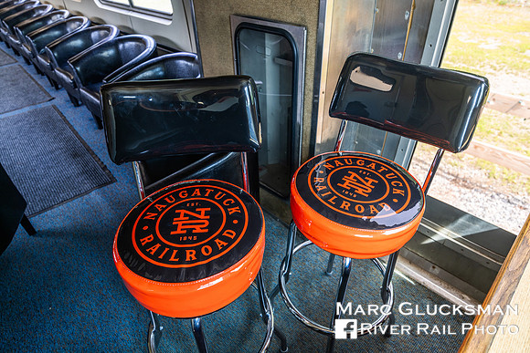Naugatuck Railroad RMNE, SPV Interior, Thomaston, Connecticut