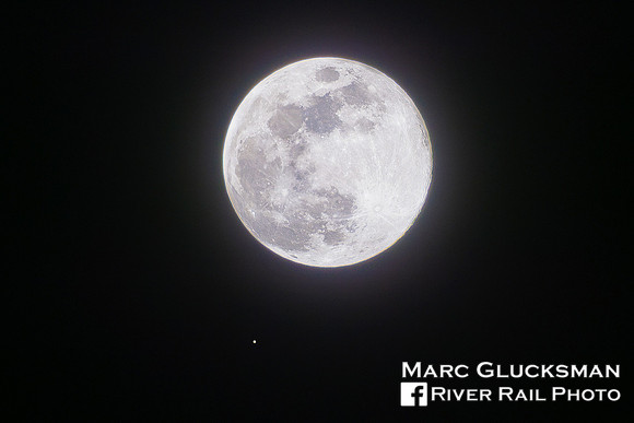 Wolf Moon 'Eats' Mars
