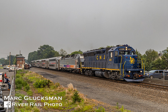 NJ Transit 4109, Raritan, New Jersey
