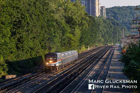 Amtrak 241, AMTK 701, Bronx, New York